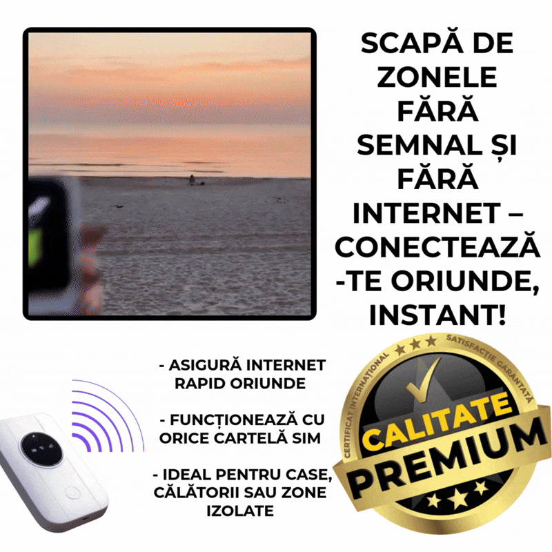 Internet Oriunde Te Duce Viața-TurboNet™